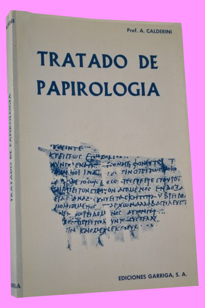 TRATADO DE PAPIROLOGA